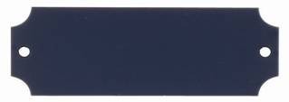 1" x 2-1/2" Blank Laserable Perpetual Plate 1