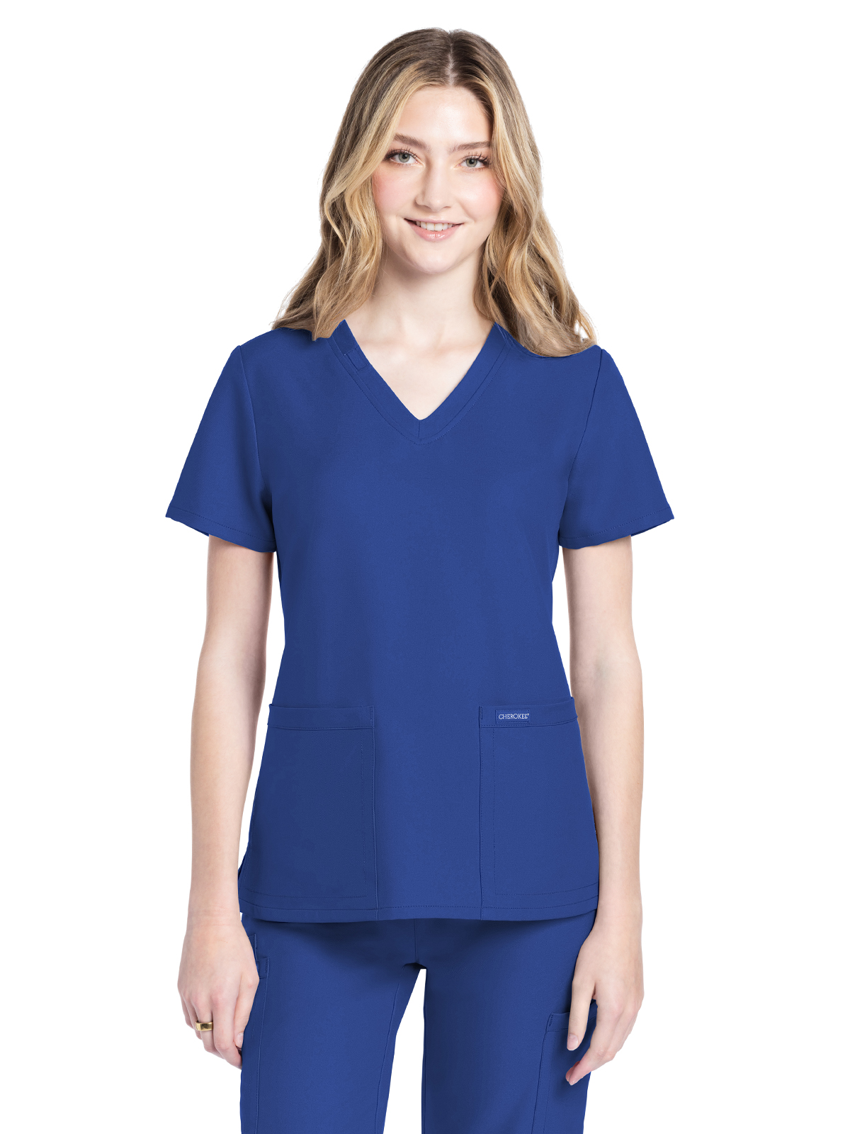 Cherokee - WW Originals Ultra - Women's 2-Pocket V-Neck Top 41
