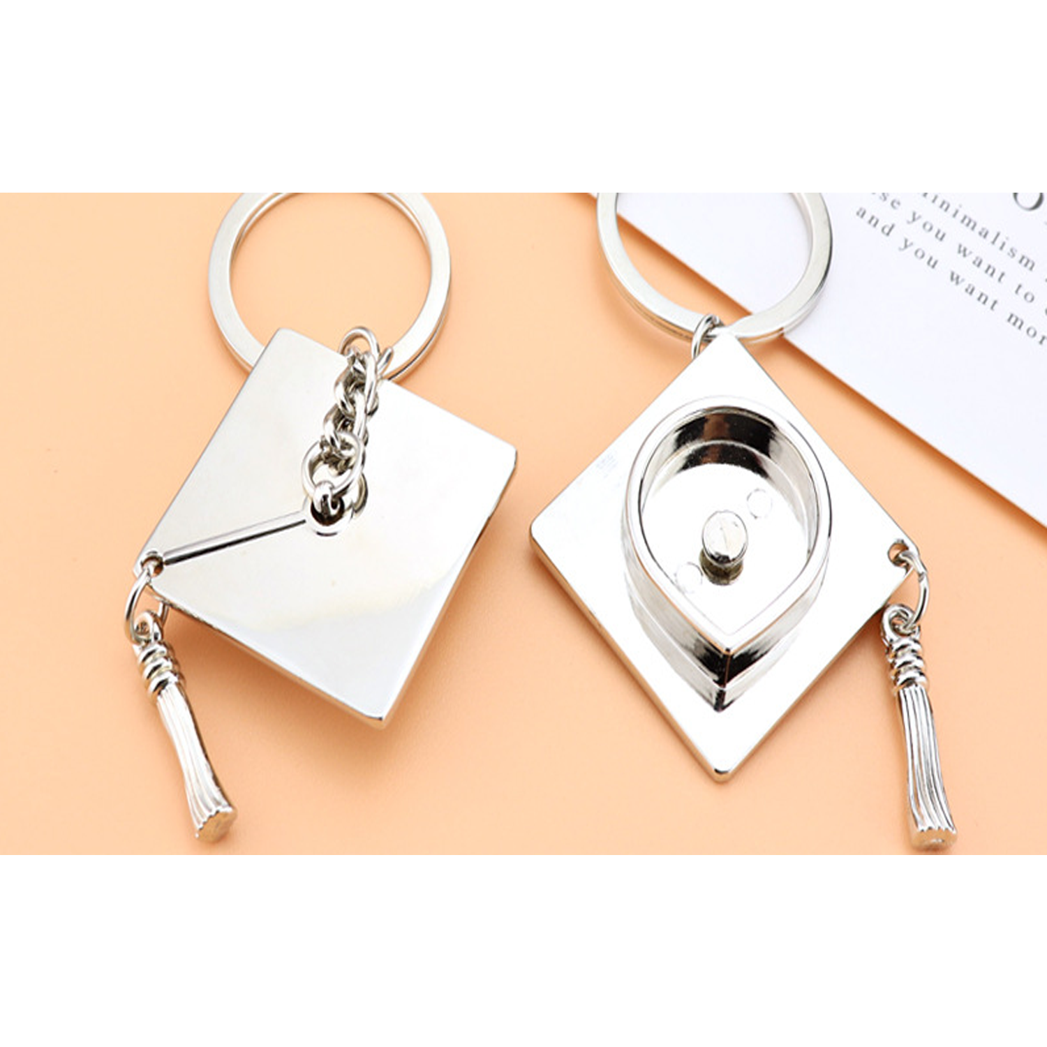 Graduation Cap Keychain 4