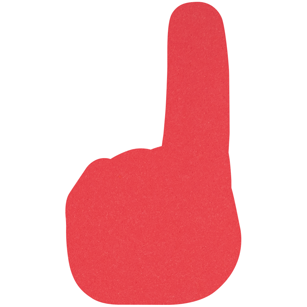 20" #1 Foam Finger 10