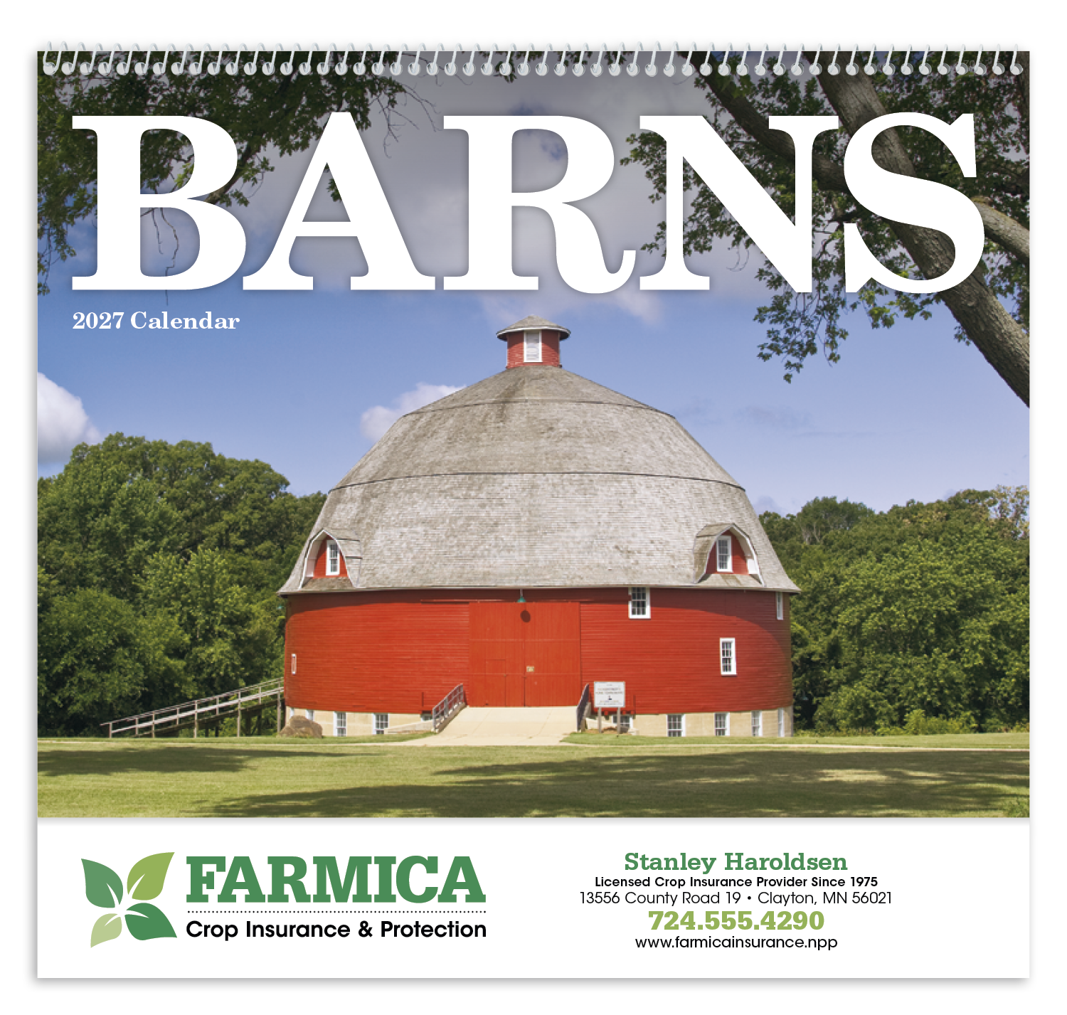 Triumph® Calendars Barns Calendar 65