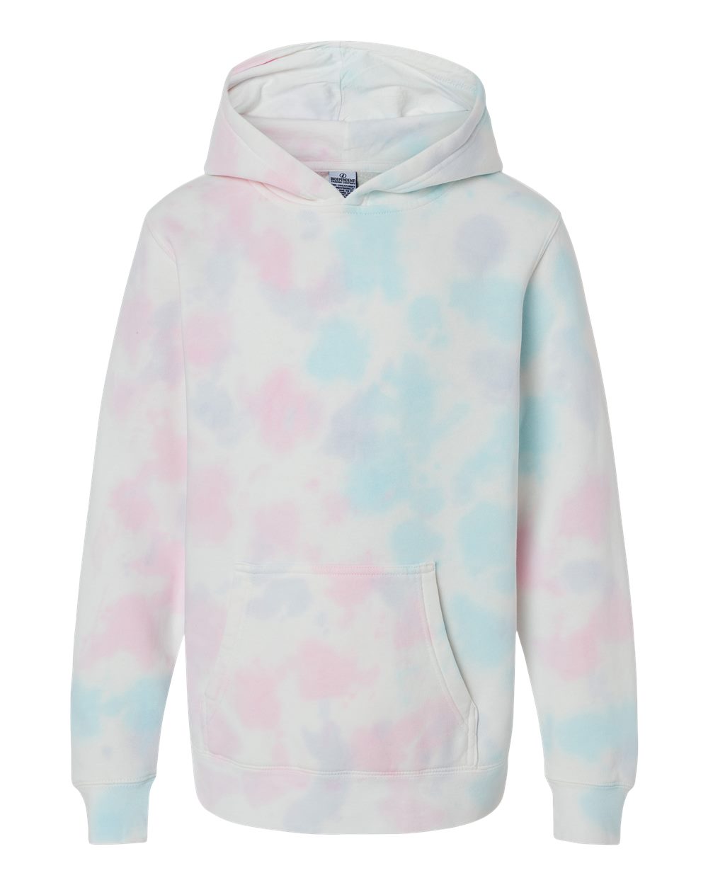 Youth Midweight Tie-Dyed Hooded Sweatshirt - PRM1500TD 13