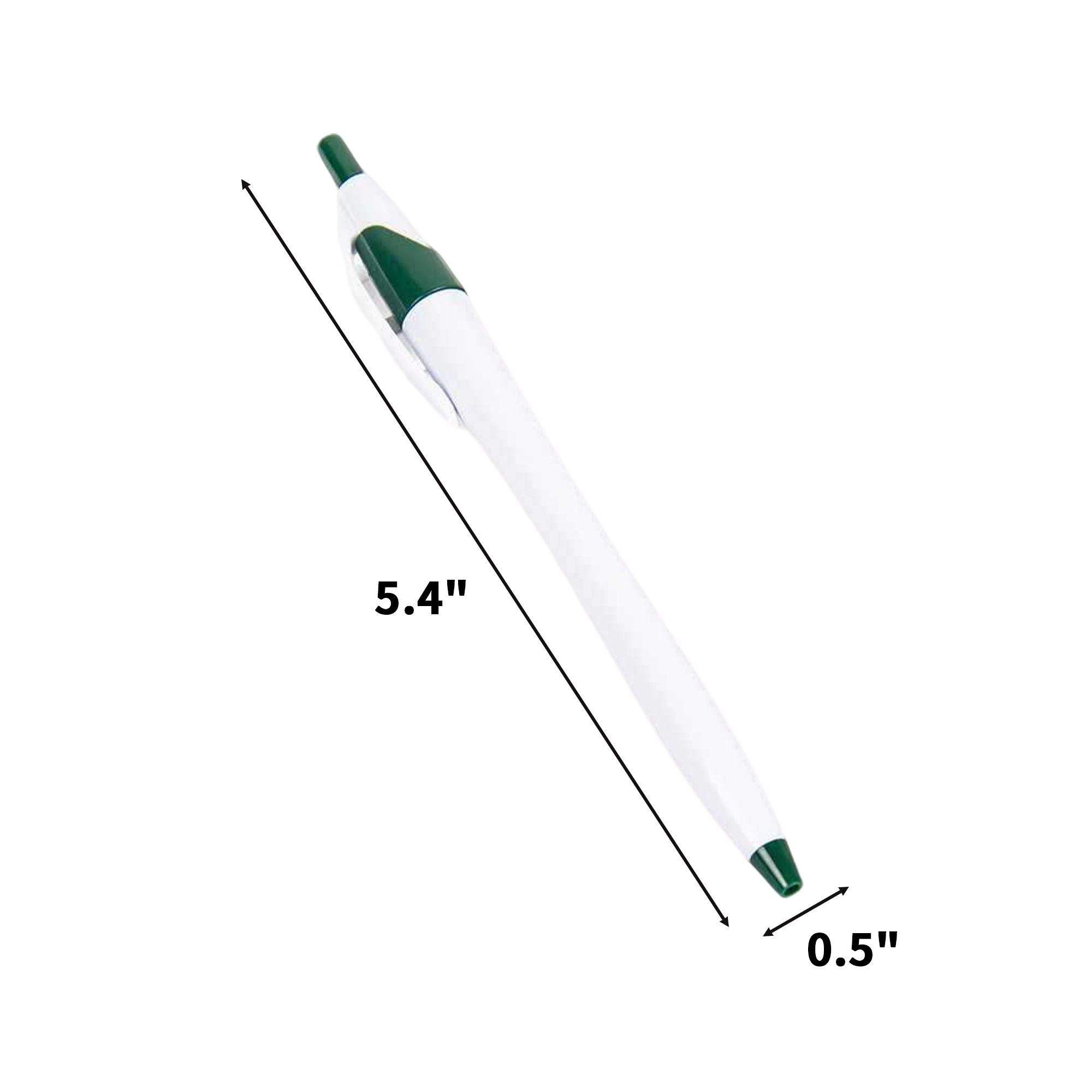 Plastic Barrel Retractable Ballpoint Pen 7