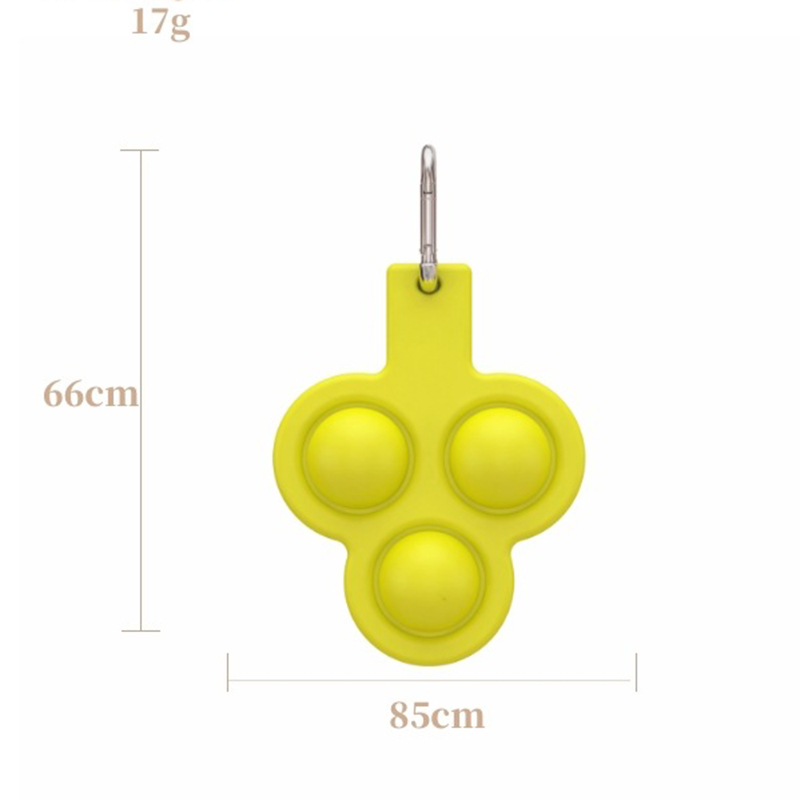 Carabiner 3Bubbles Popper Sensory Toys 4