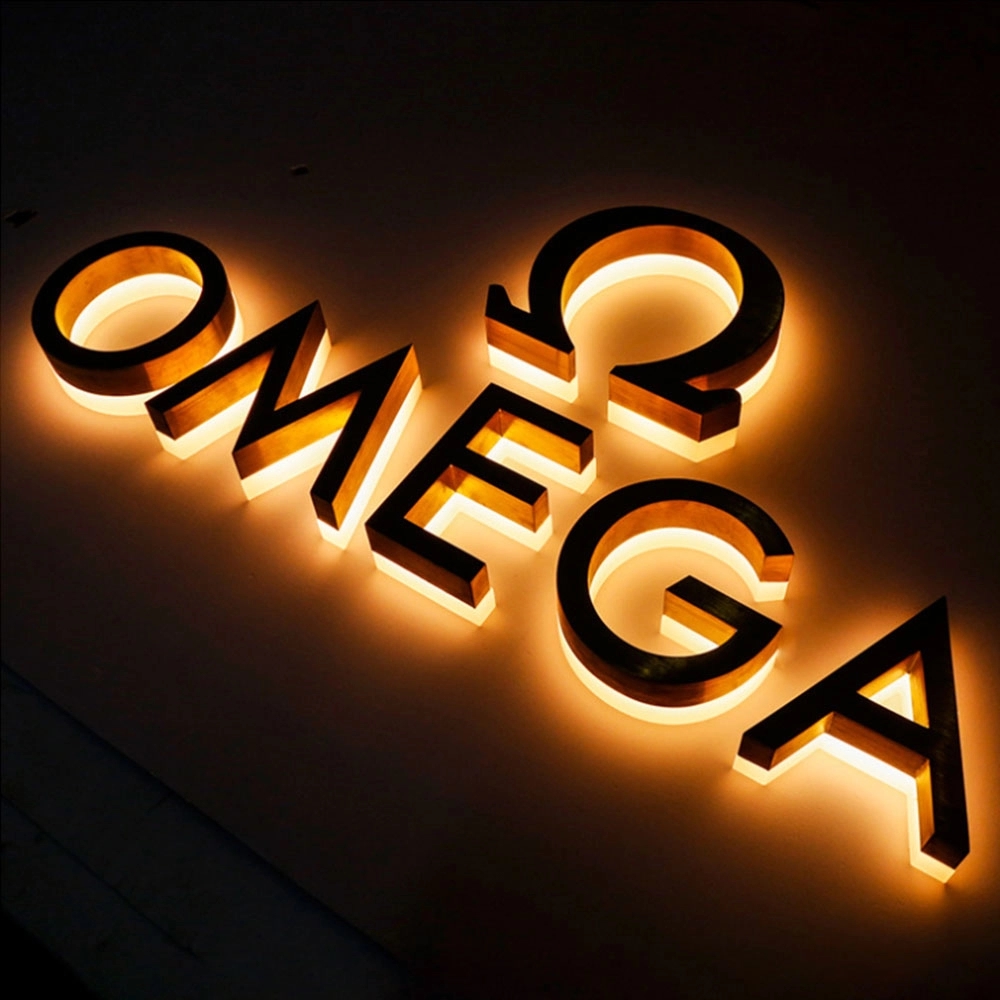 3D Backlit Channel Letter Sign 1