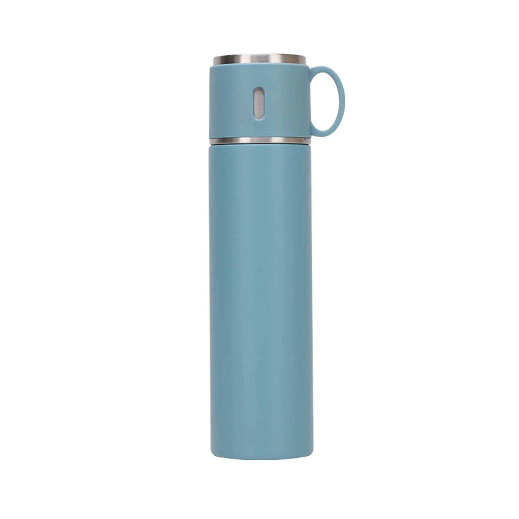 316 Stainless Steel Wide Mouth Water Bottle with Cup, custom water bottle with logo imprint 7