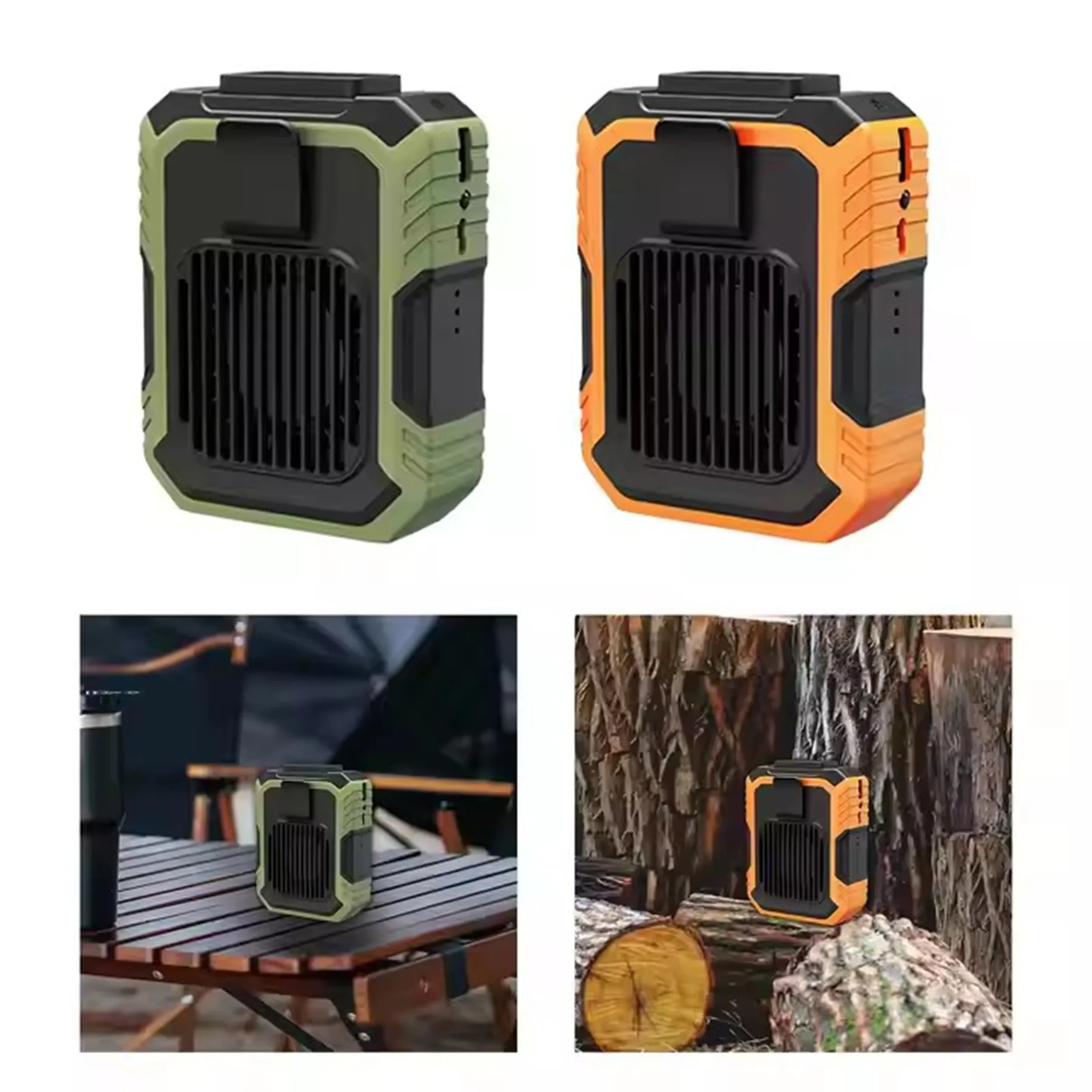 4000 mAh Rechargeable Waist Clip Fan 2