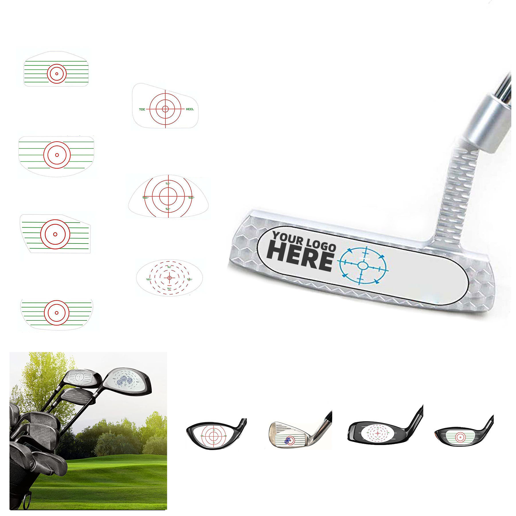 Golf Impact Tape Set 1