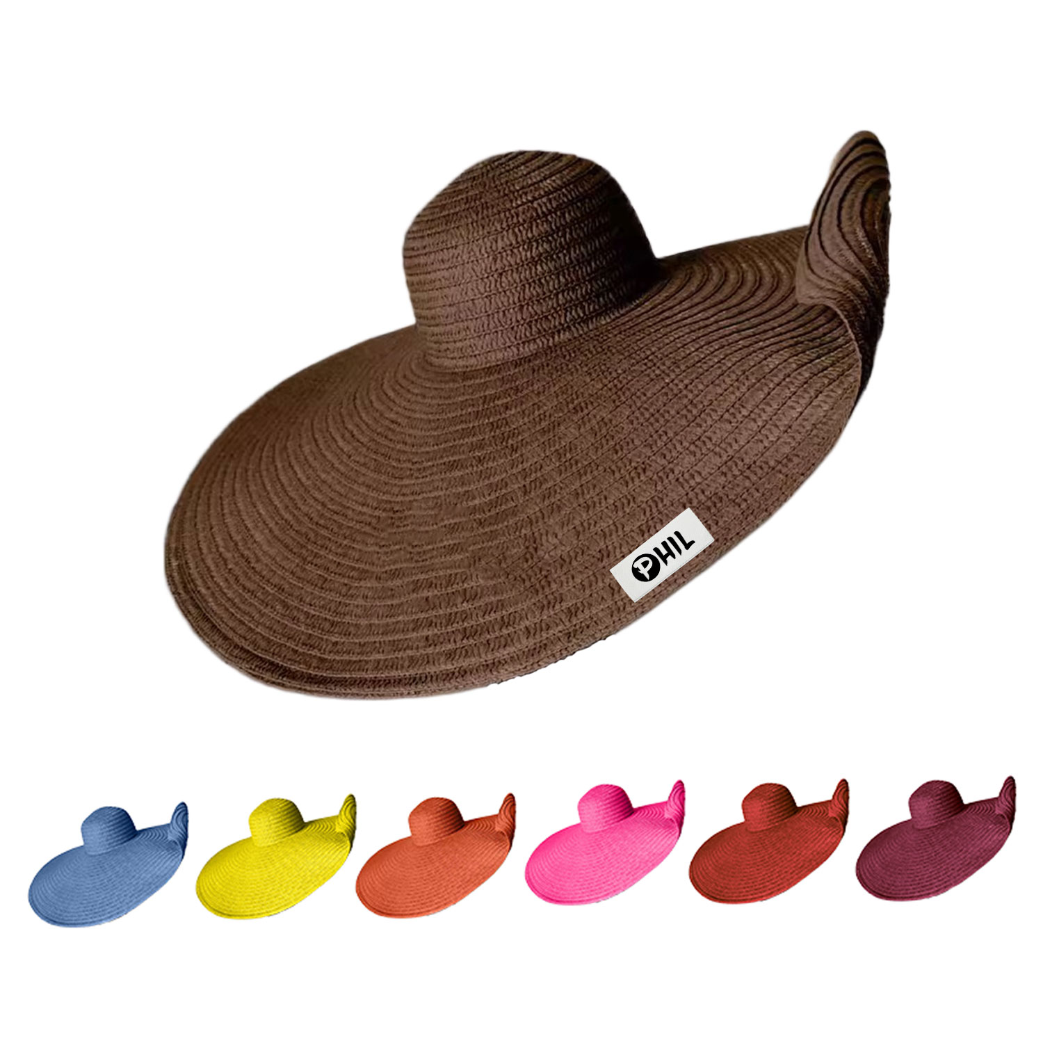 Giant Straw Cowboy Hats 1