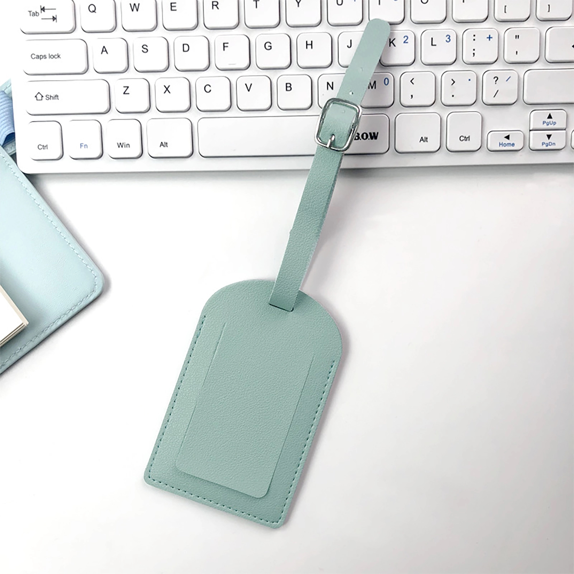 MOQ 100pcs PU Leather Luggage Tag 17