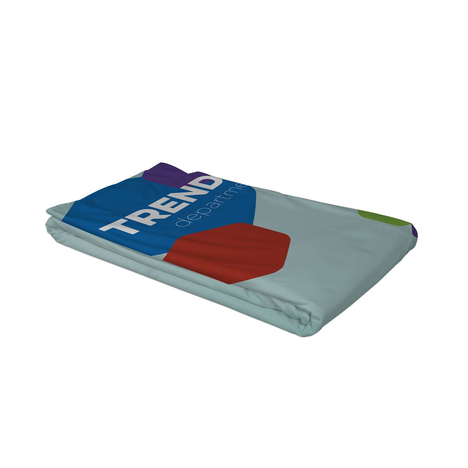 10' Curved Splash Floor Display Face Graphic Panel (Polyester Knit)