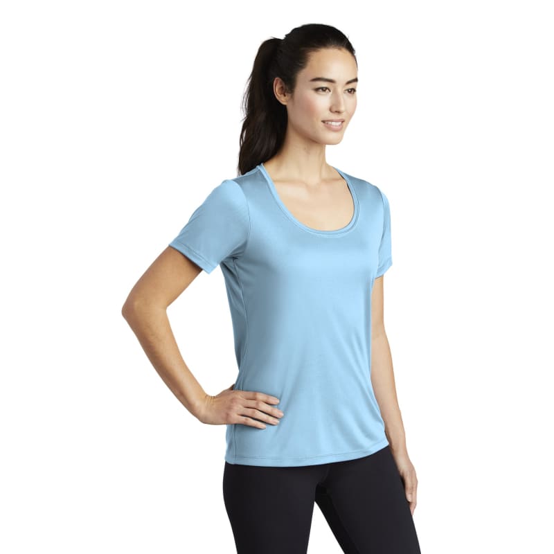 Sport-Tek Women's Posi-UV Pro Scoop Neck Tee. 36