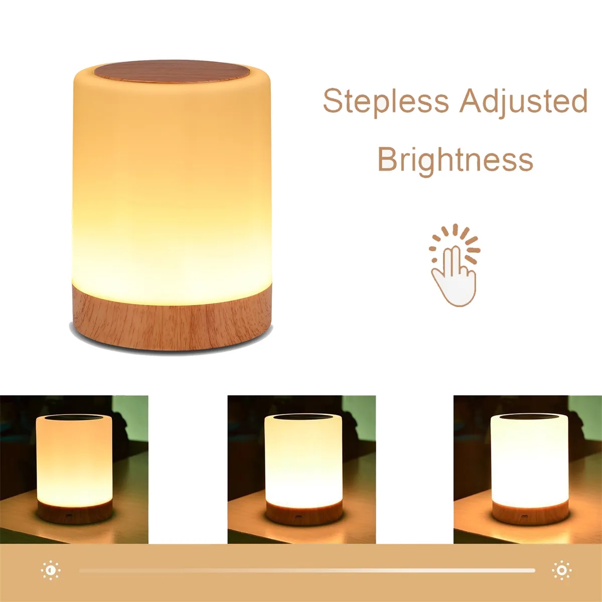 Night Light Touch Lamp for Bedrooms Living Room 4