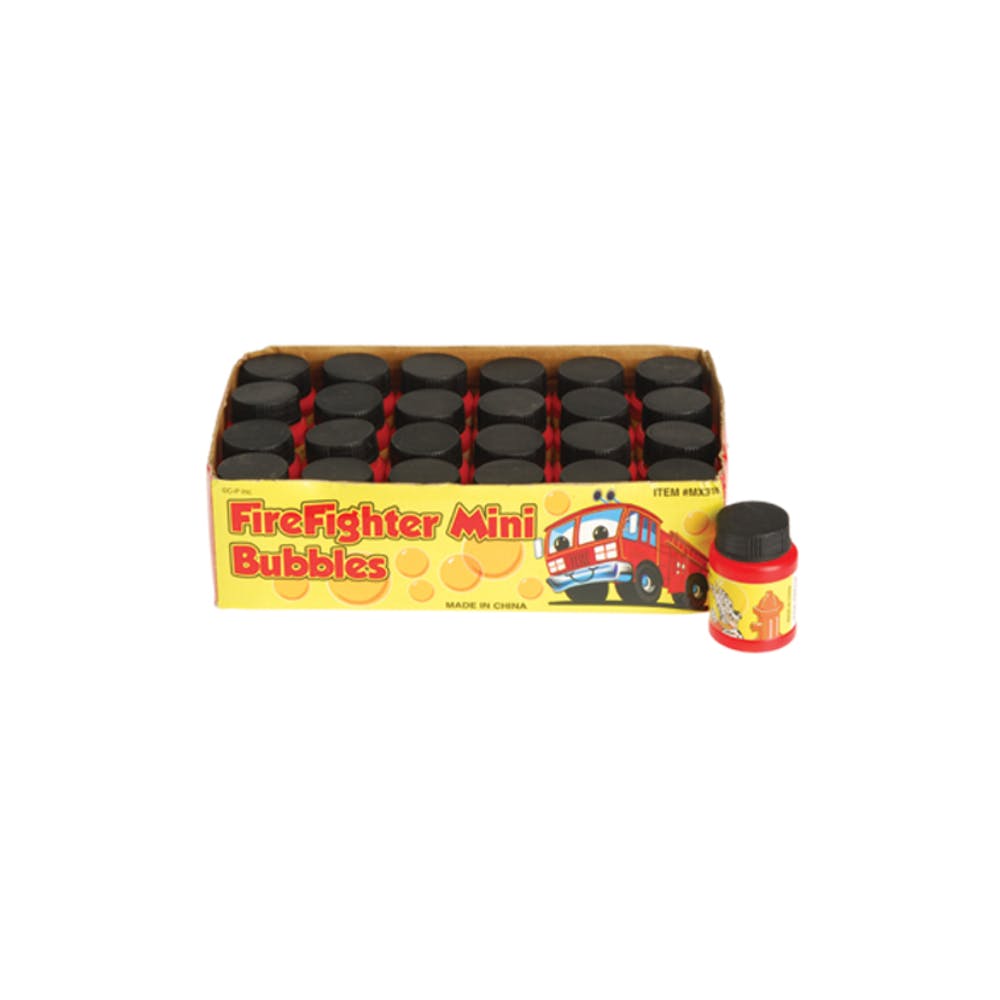 Firefighter Mini Bubbles - 1 oz 2