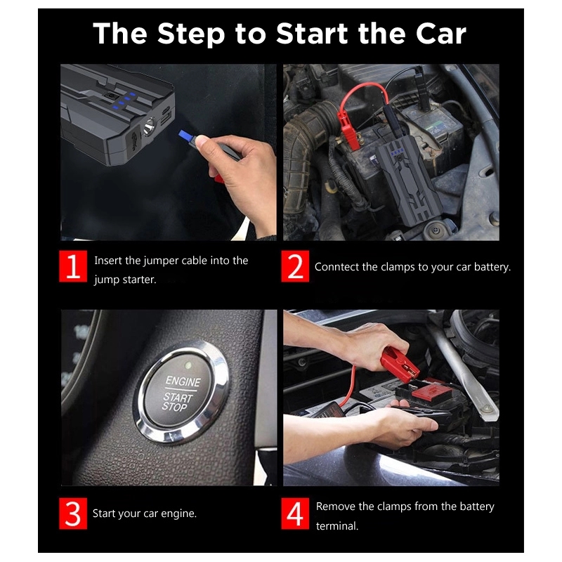 Car Jump Starter Multi-Function Powerbank 12V 1