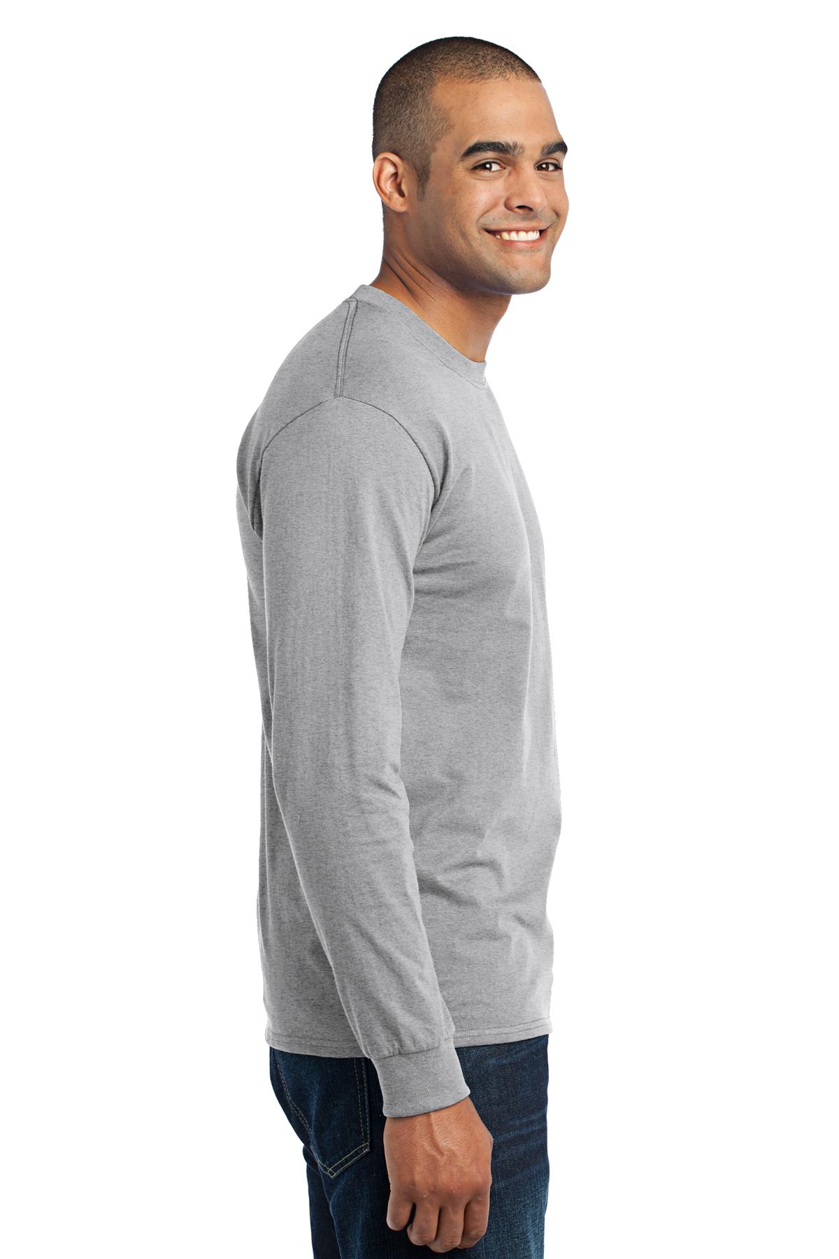 Port & Co Long Sleeve Core Blend Tee. PC55LS 63