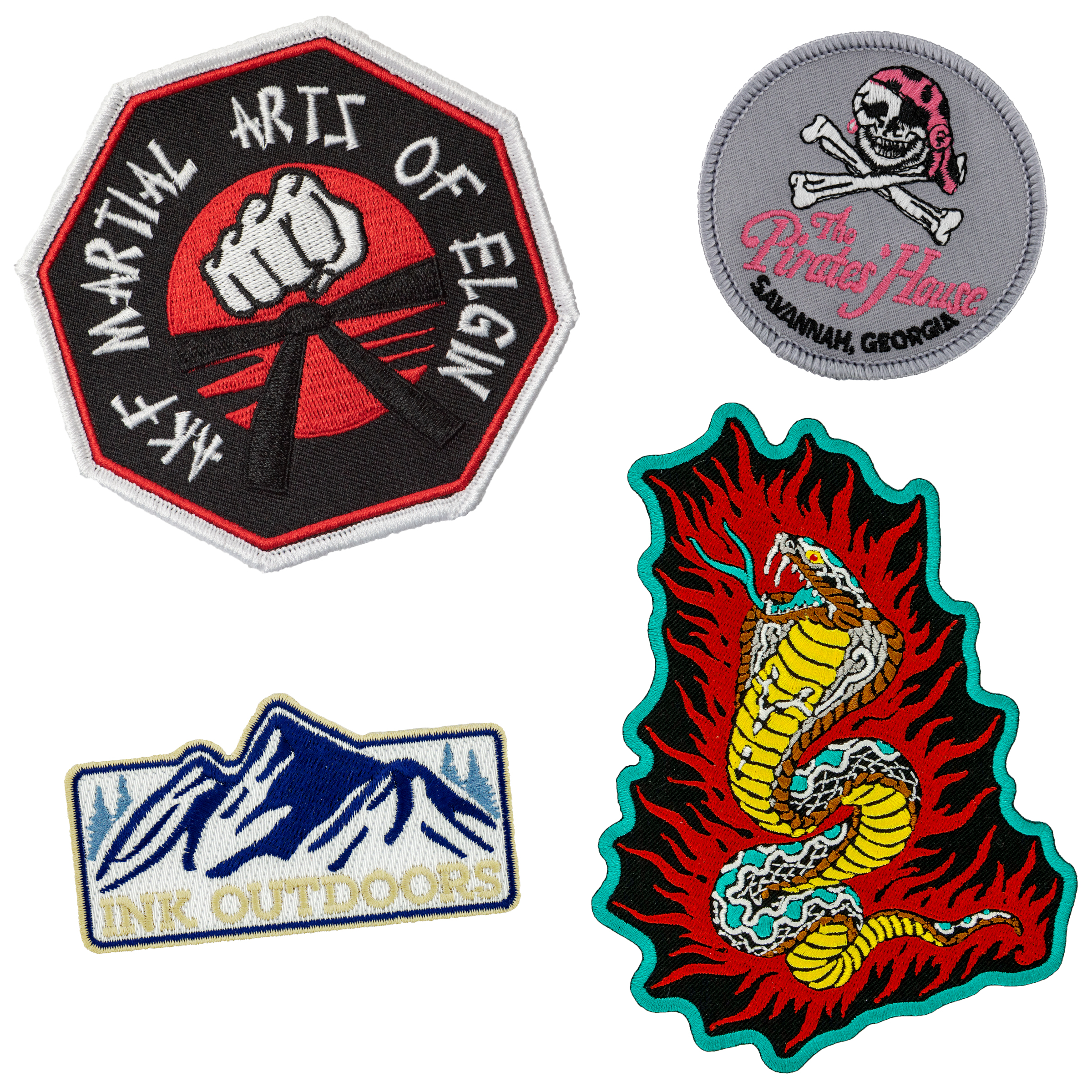 Custom Embroidered Patches (3") 6