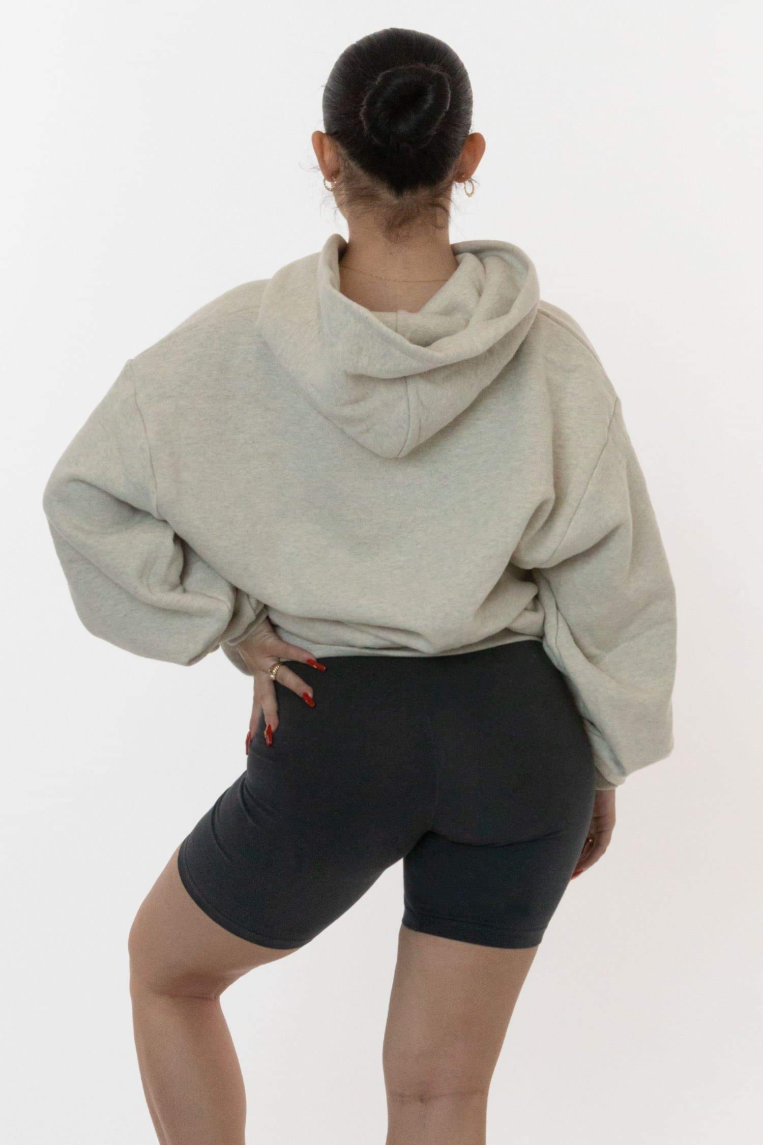12 OZ MID-WEIGHT FLEECE WIDE HOODIE 2