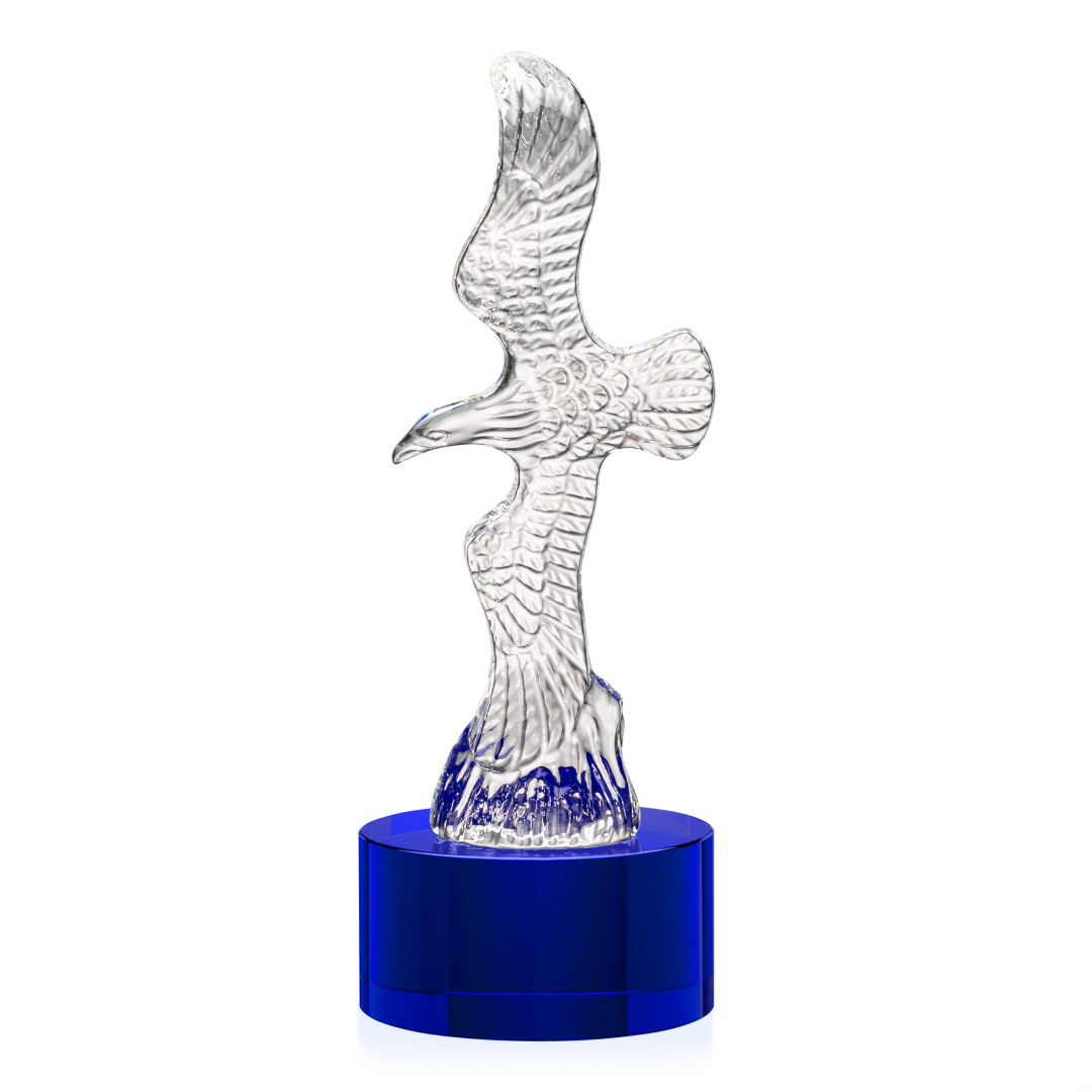 Staffordshire Eagle on Marvel Base - Blue 3