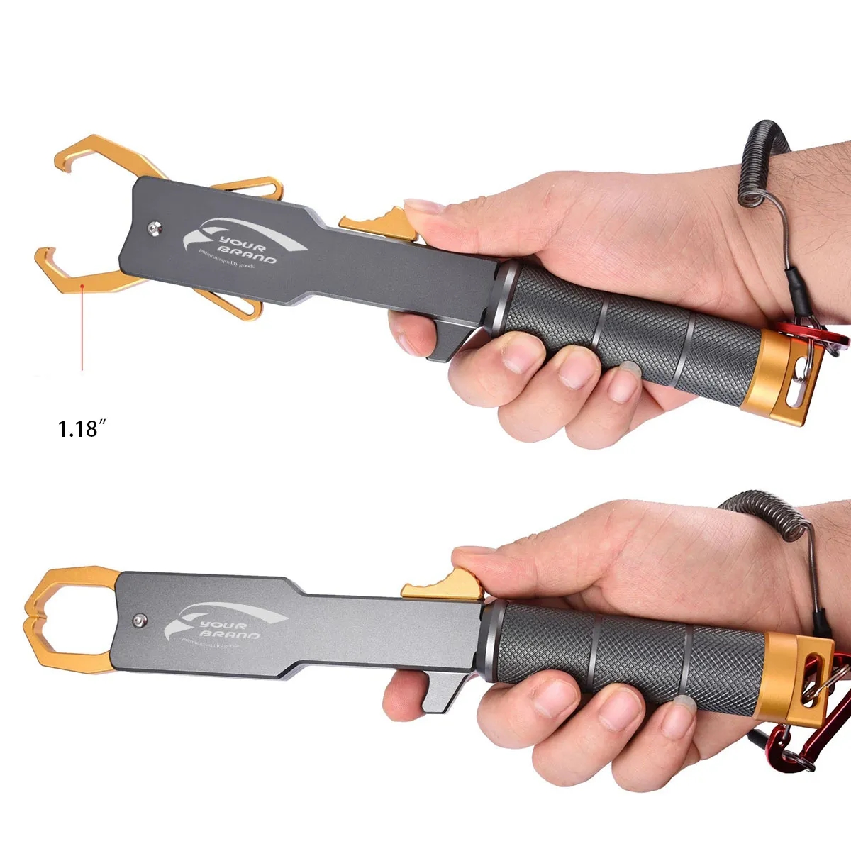 In Stock Professional Fishing Lip Gripper Pliers Tool 3