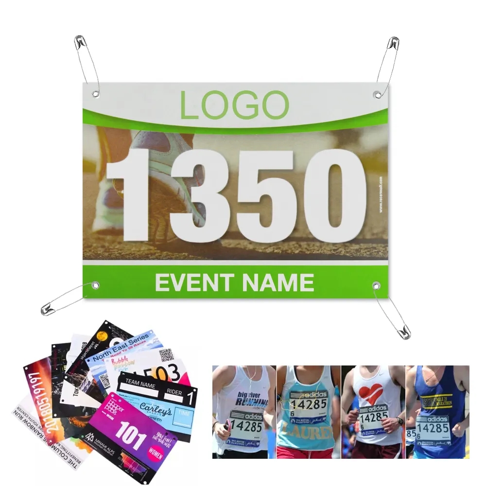 Custom Marathon Bib Number 3