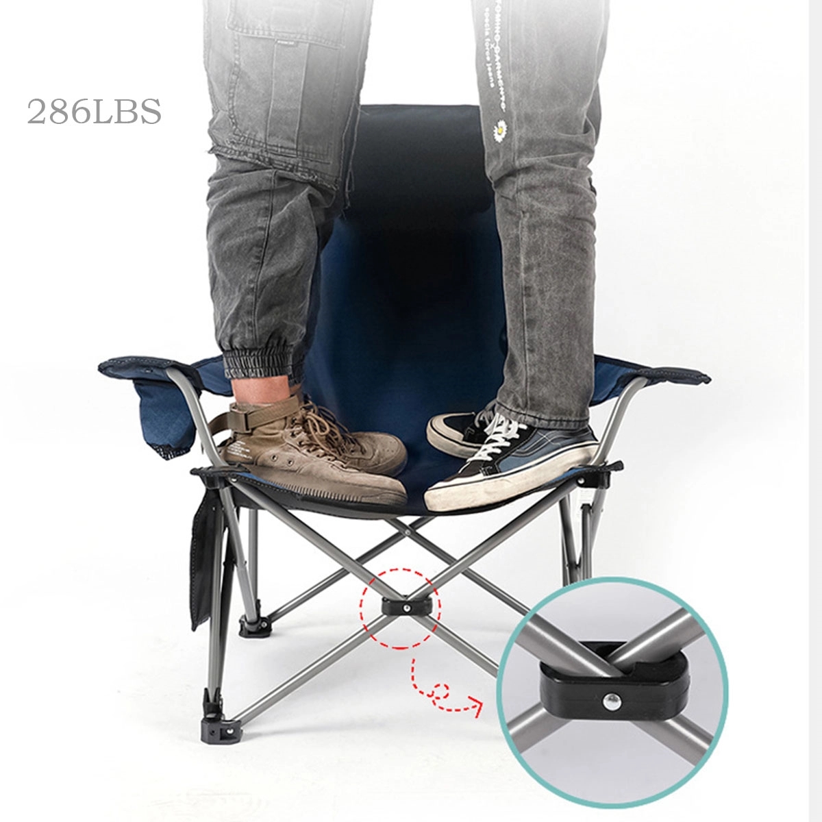 Sun Lounger Foldable Beach Chair 5