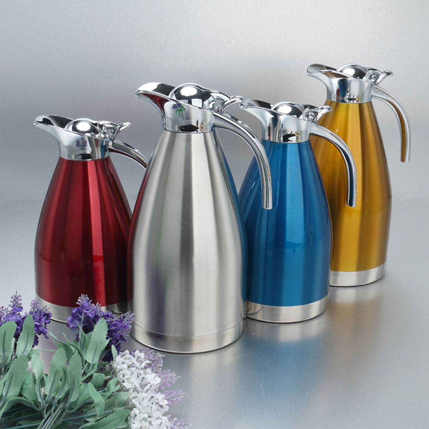67oz Stainless Steel Double Wall Vacuum Insulated Kettle 6
