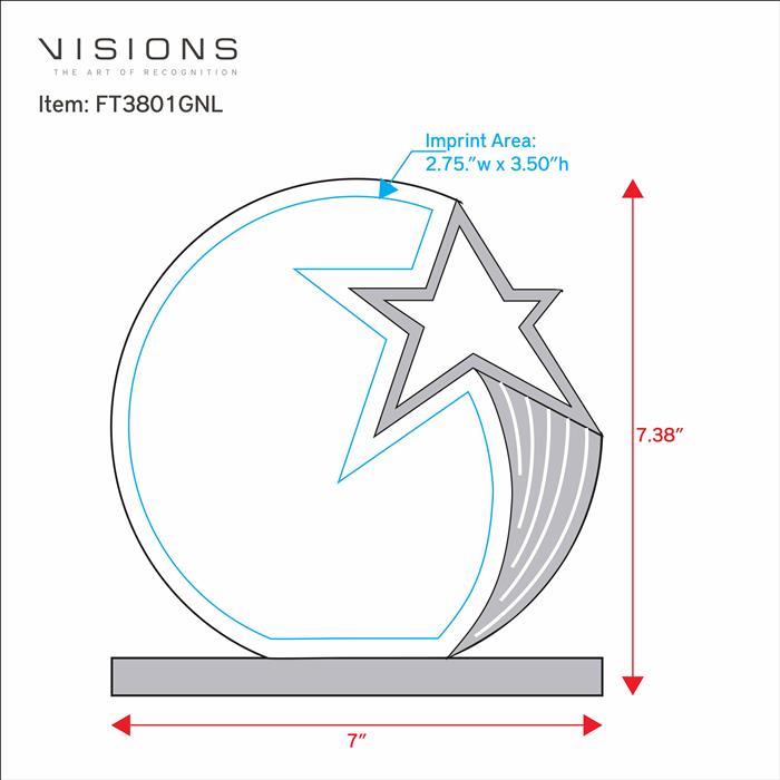 Sculpted Star 4