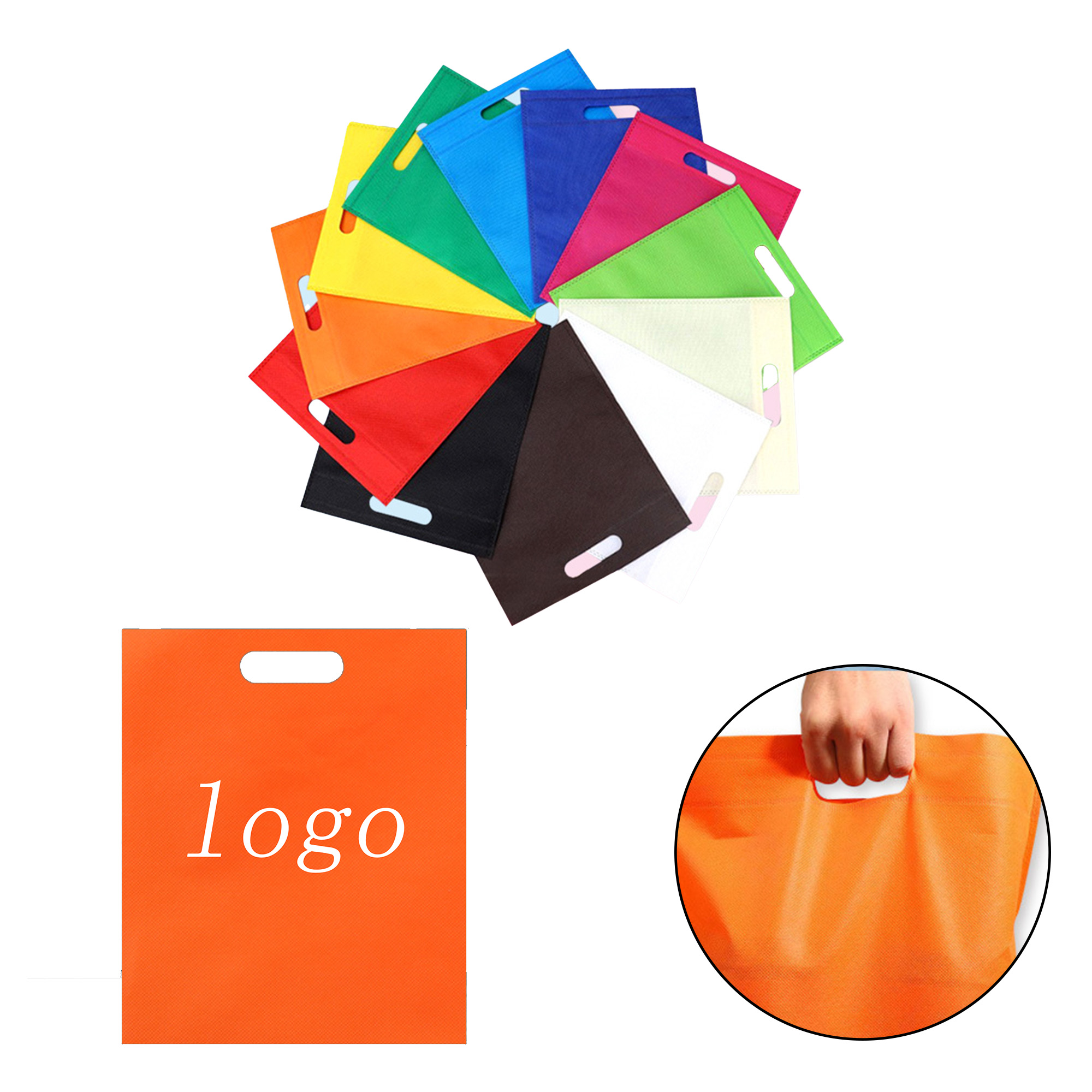 Customized Non-Woven Fabric Handbag For Advertising Purposes 1