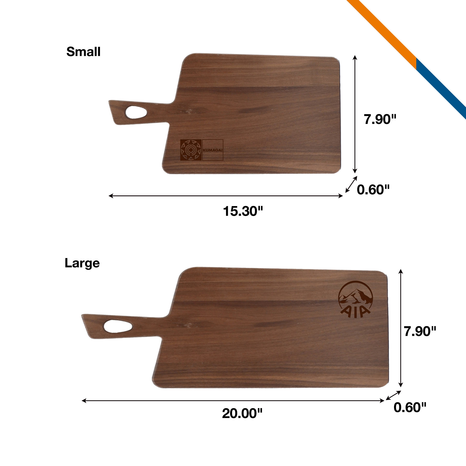 Tuttle Black Walnut Wood Cutting Board 6