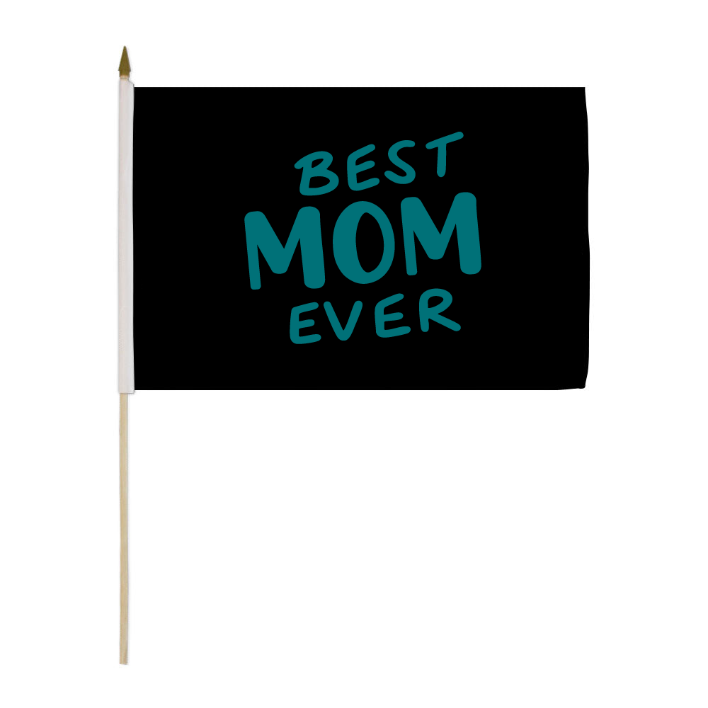 6 in. x 4 in. Custom Hand Held Flag