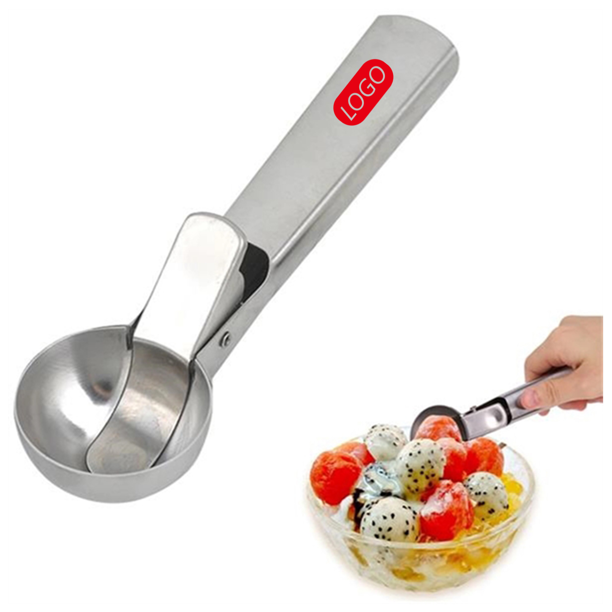 Stainless Steel Ice Cream Scoop 1
