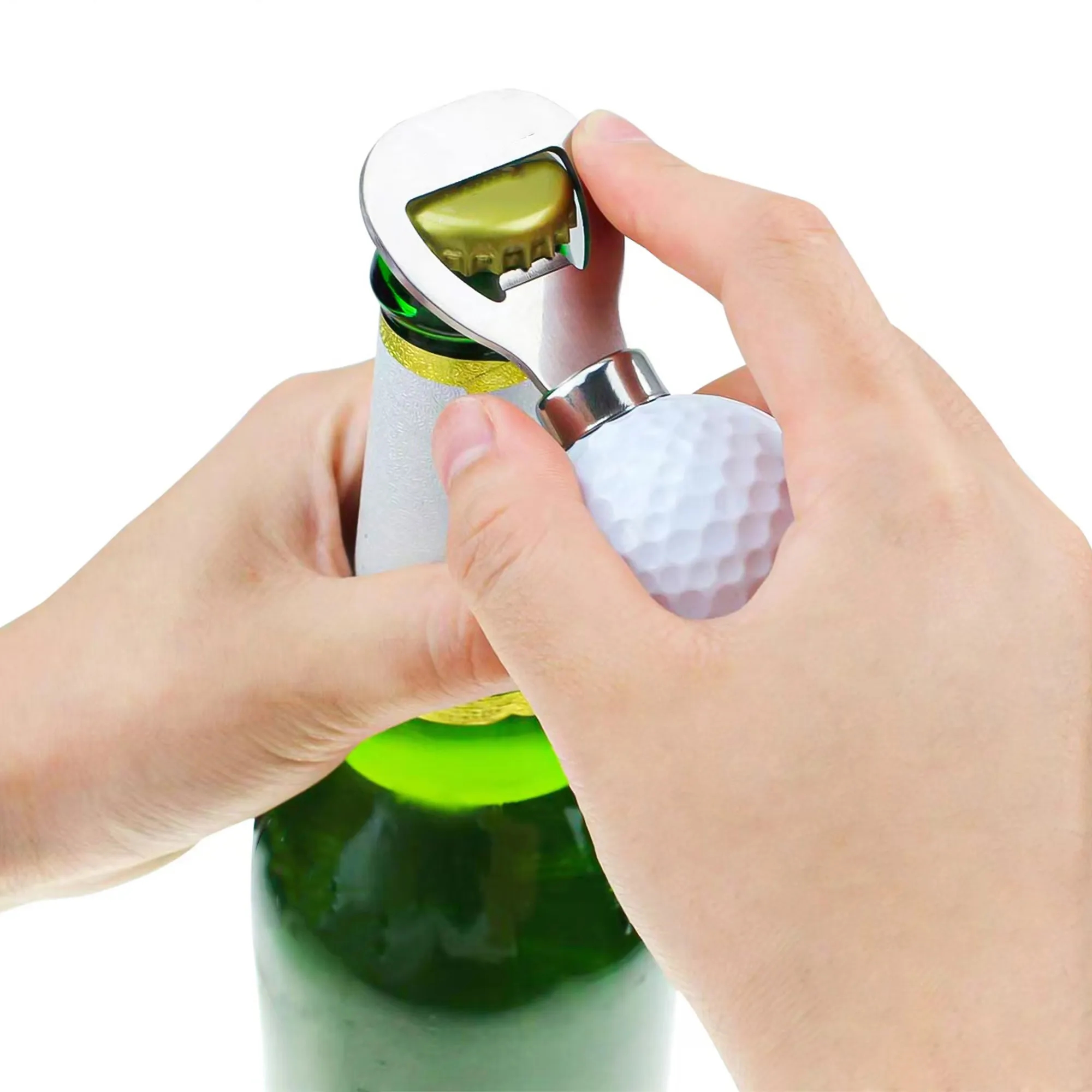 Stainless Steel Golf Beer Bottle Opener Can Be Customized 3