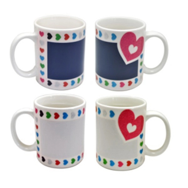 New Design Temperature Color Changing Ceramic Cup 2