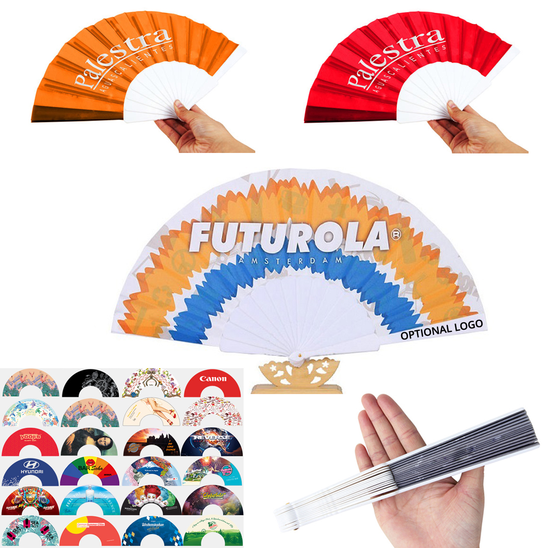 Foldable Fancy Hand Fan 12
