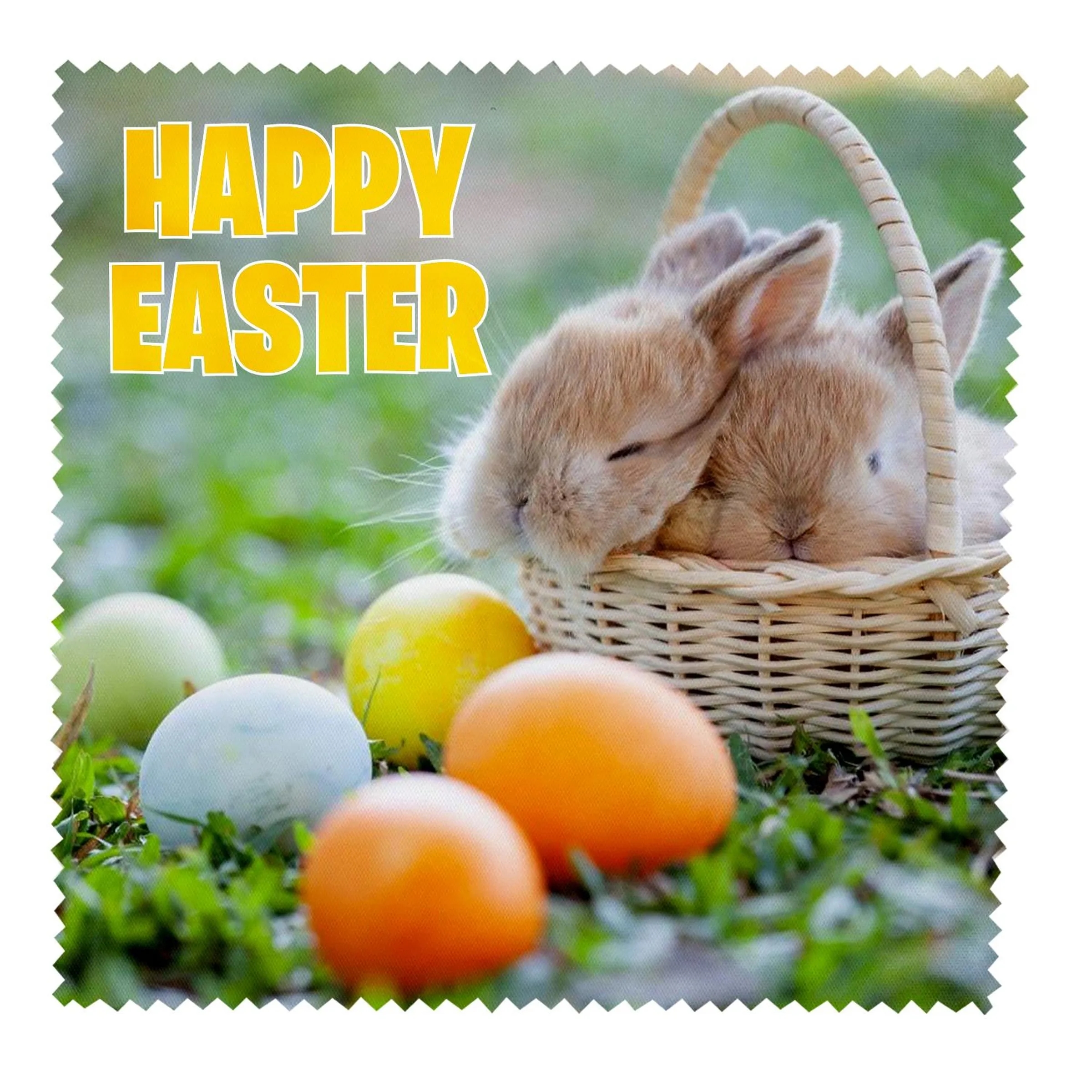 5 X 5 MIRCOFIBER EASTER CLEANING CLOTH 5