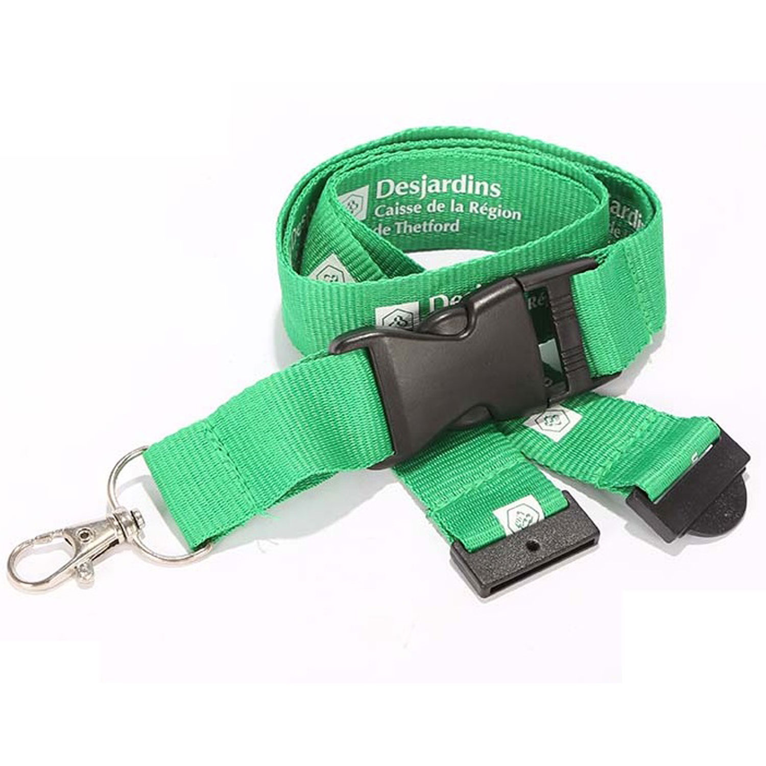 Polyester Lanyards w/ Buckle Release and Safety 14