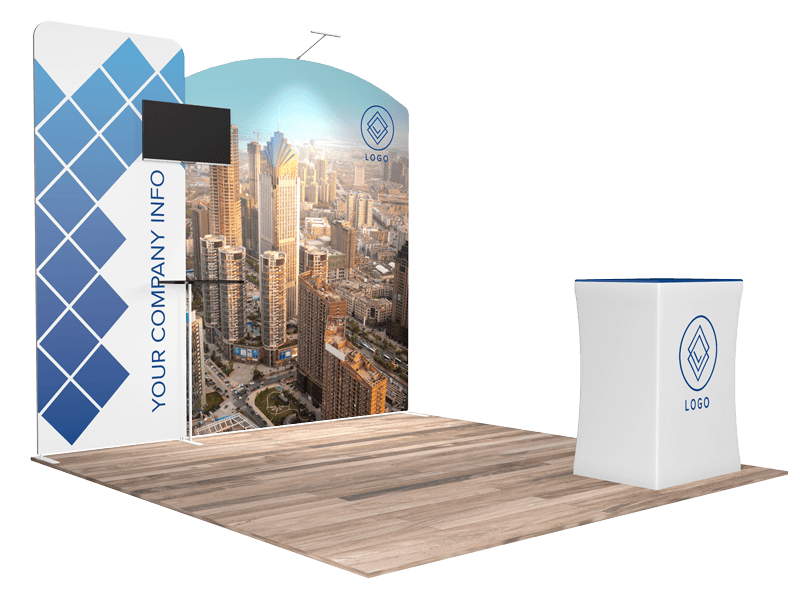 Quick N Fit Trade Show Display Booth 1108