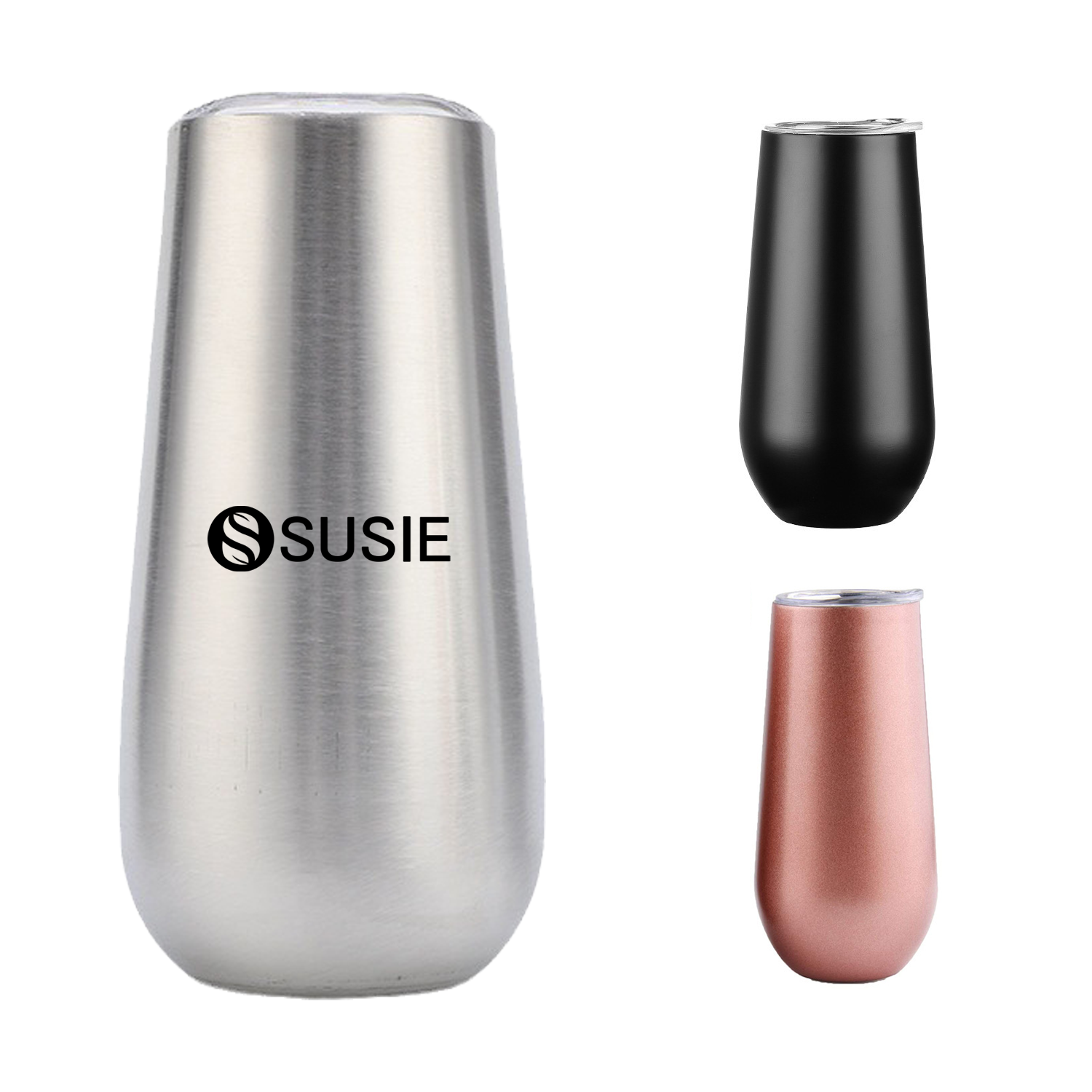 Double Insulated Stainless Steel Bottle Tumbler With Lid 2