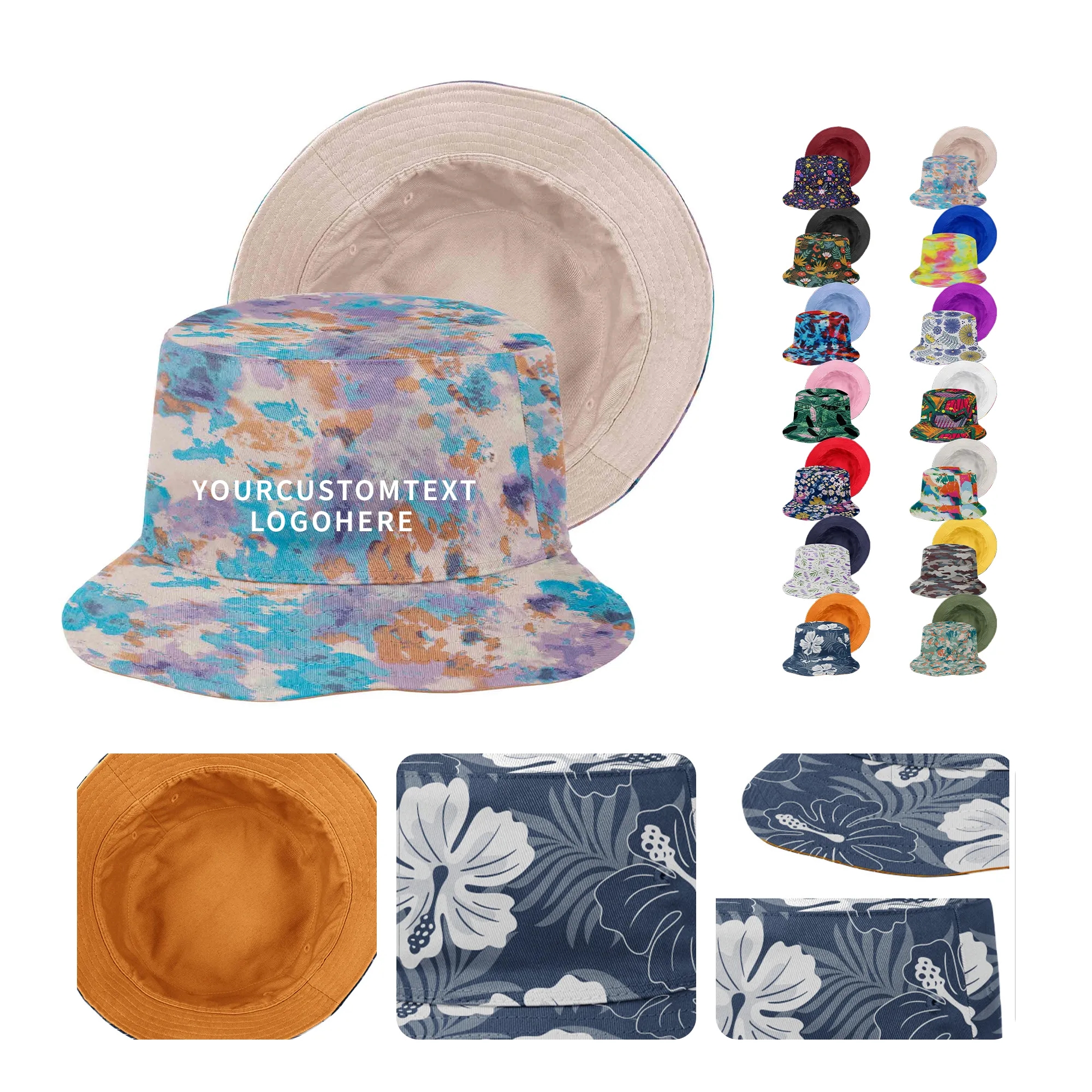 Lightweight Camouflage Bucket Hat for Travel Outdoor 7