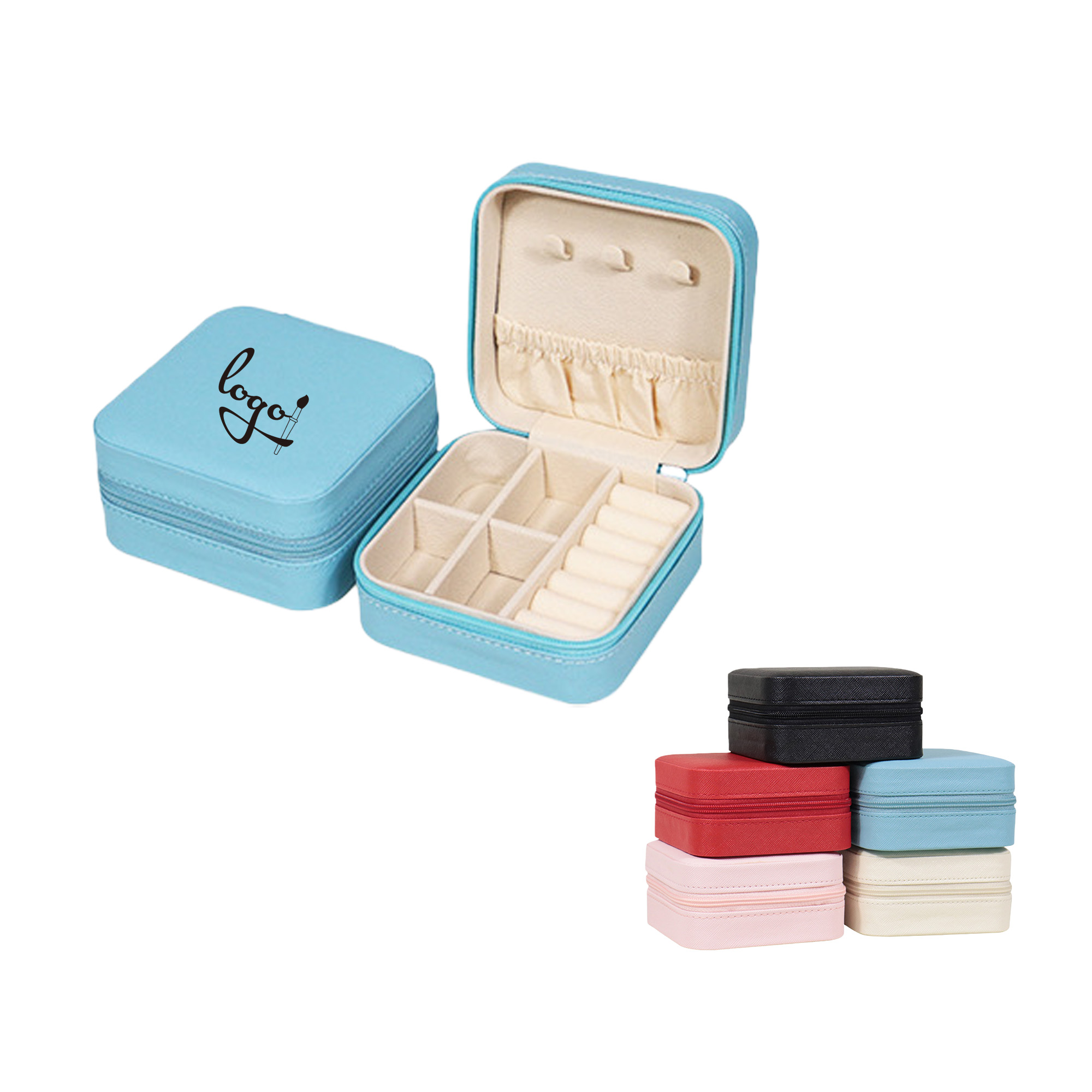 Personalized Compact Jewelry Case 8