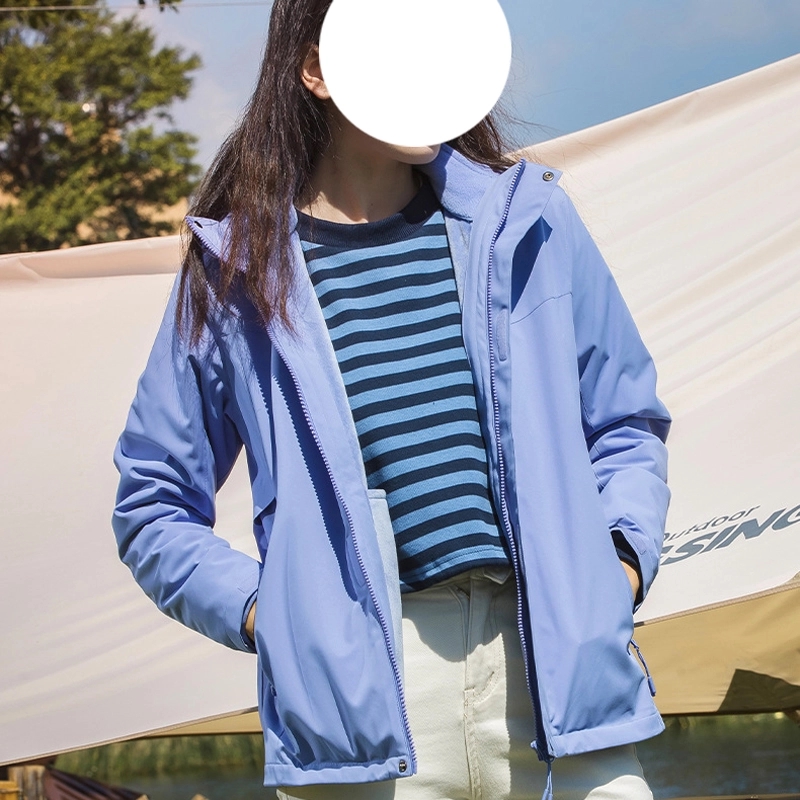 Waterproof Detachable 2-layer Hiking Jacket & Outdoor Coat 4