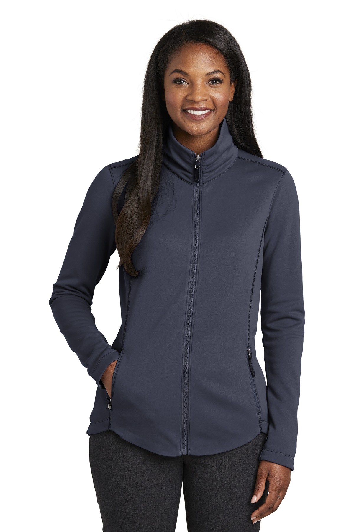Port Authority® Women's Collective Smooth Fleece Jacket 7