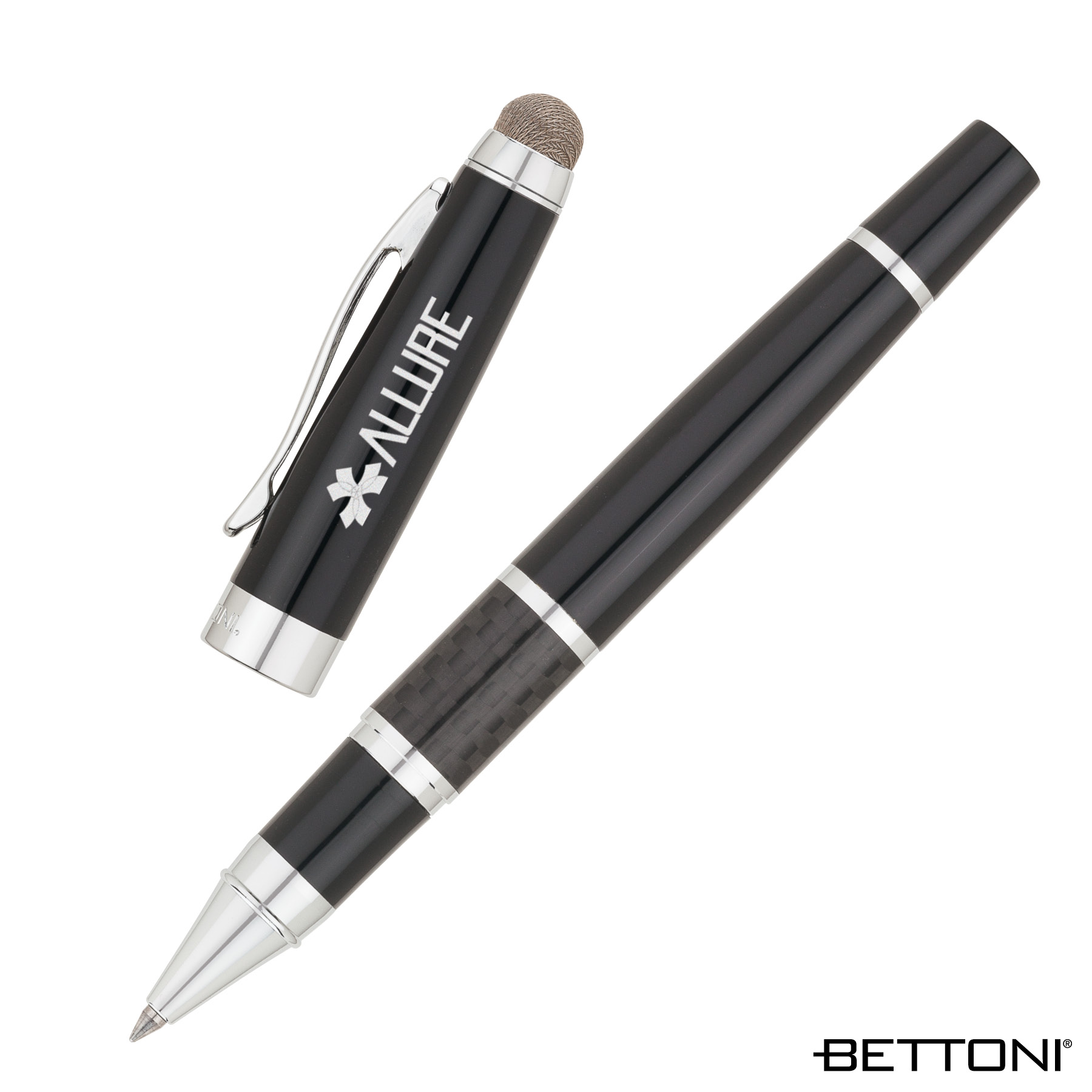 Bettoni® Caserta Rollerball Pen & Stylus 8