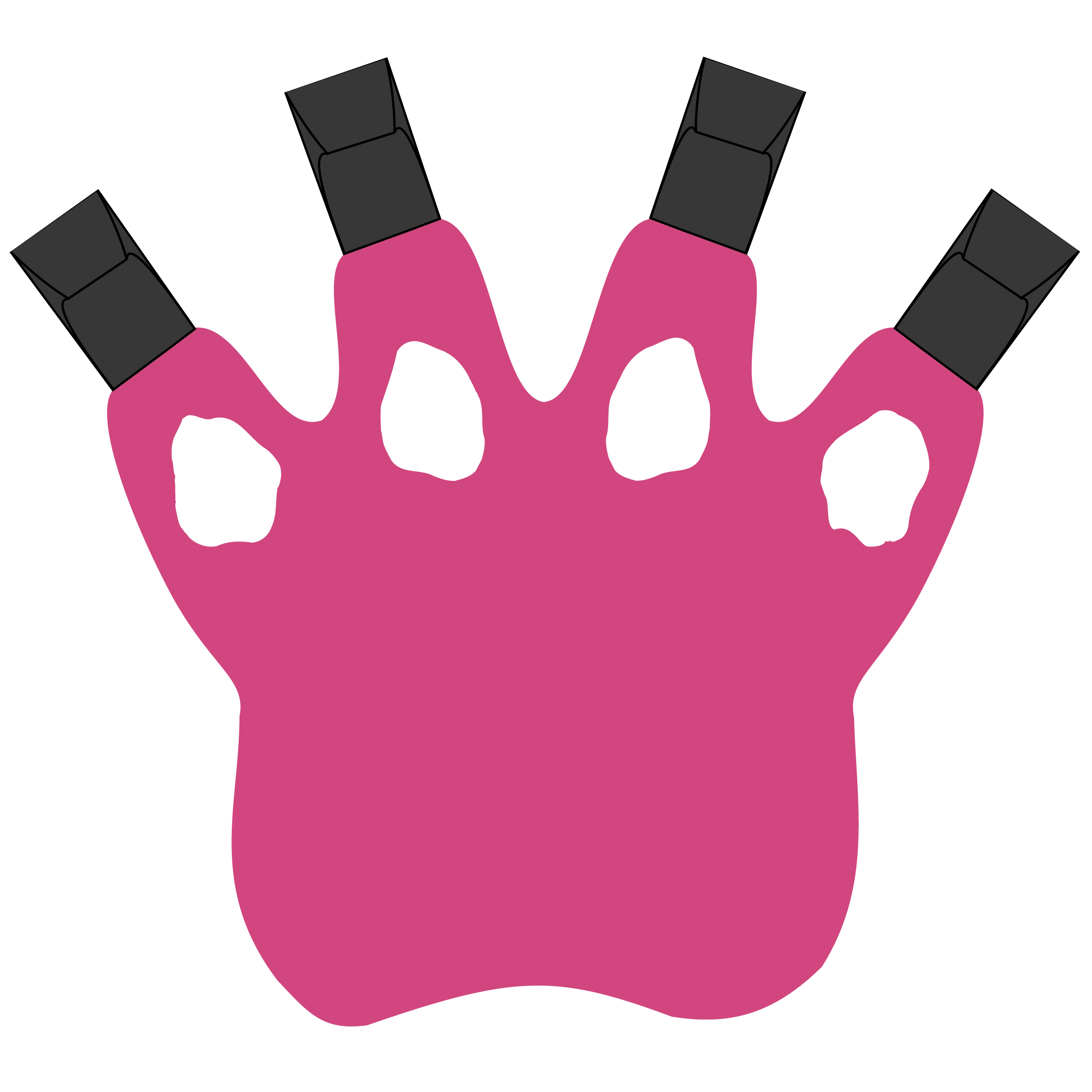 4 Claw Paw Mitt 4