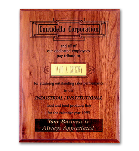 Wood Plaque 9 x 12" 2