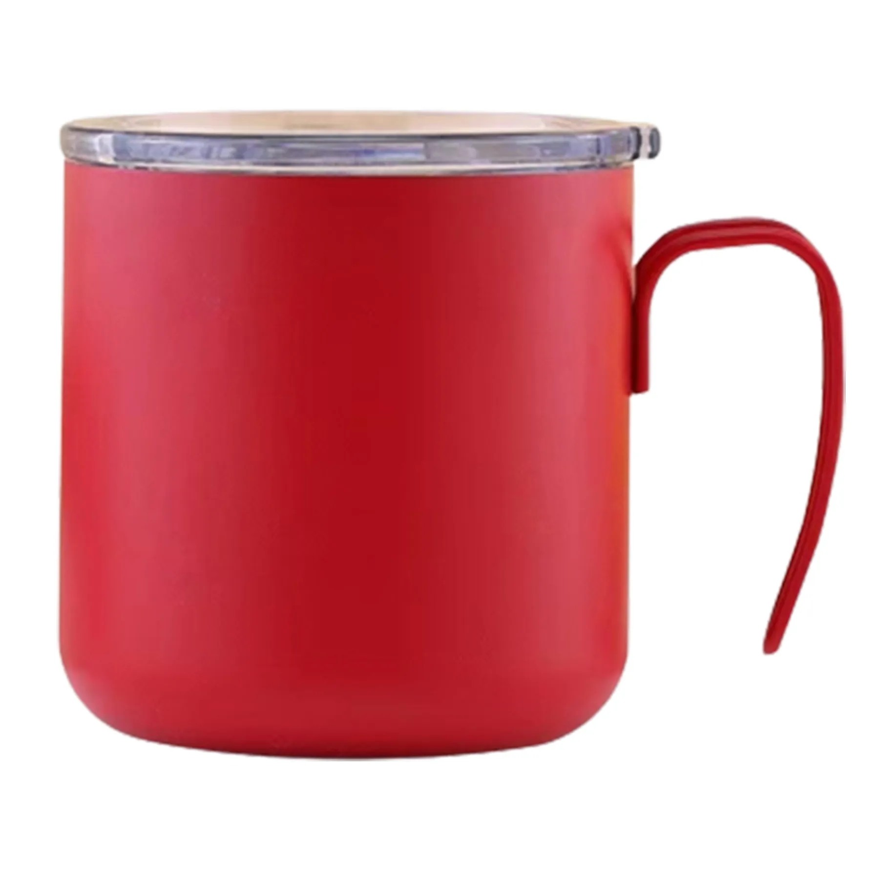 12.8 Oz. Double Wall Coffee Mug W/Lid 5