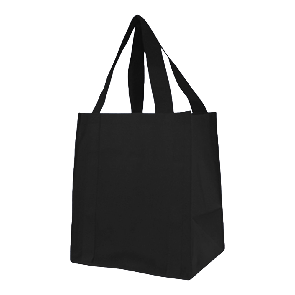 100 GSM Non-Woven Polypropylene Jumbo Grocery Gusset Tote Bag (13" X 15" X 10")