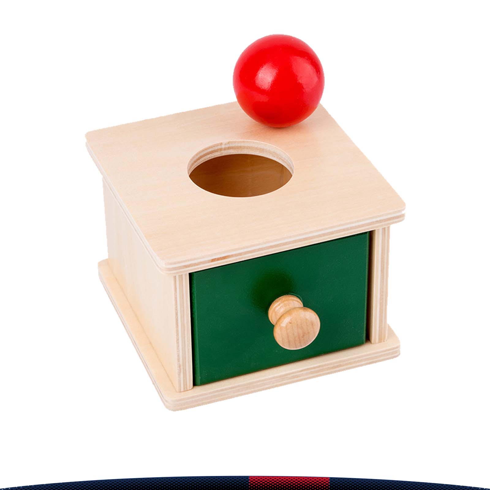 Wooden Ball Coin Box 2
