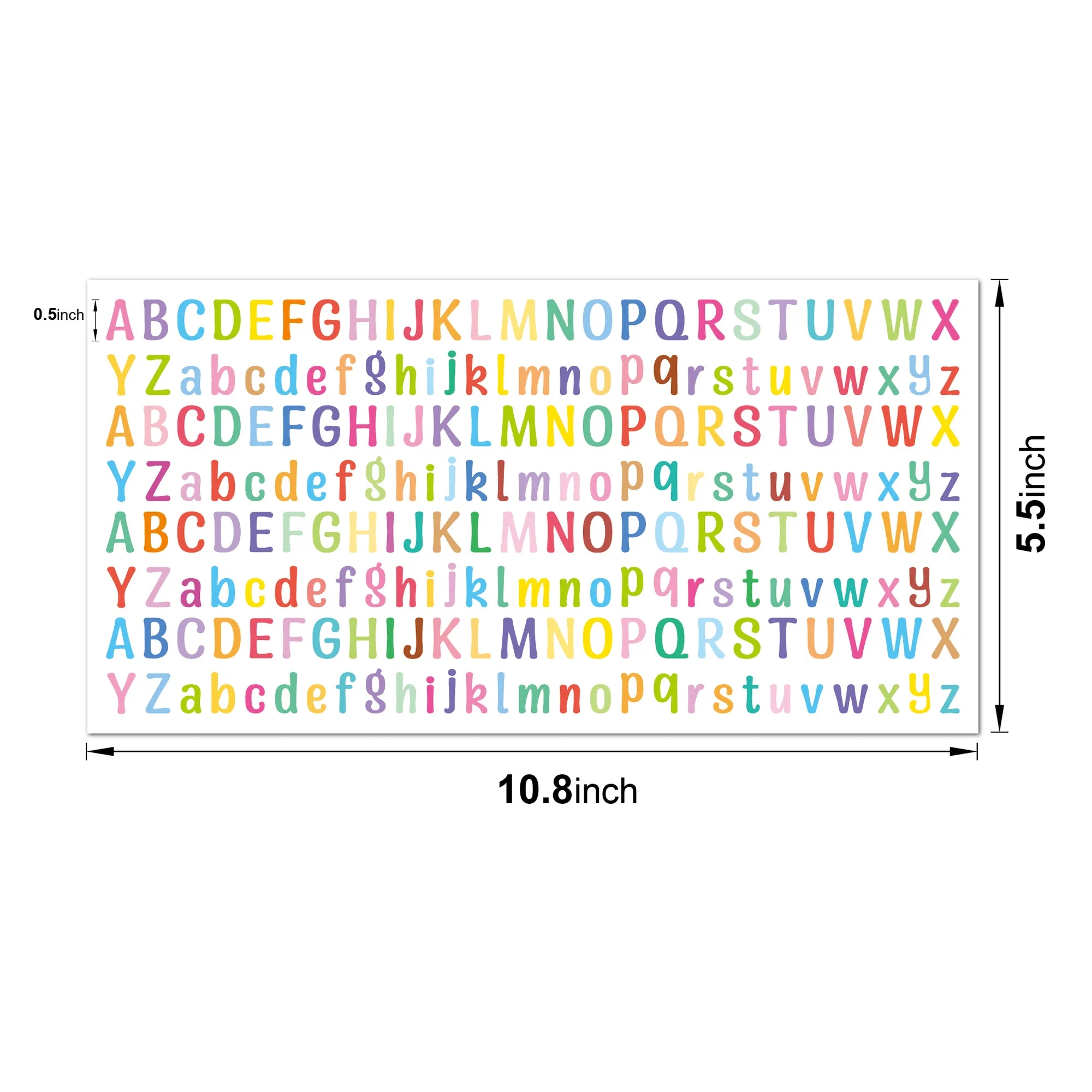 Alphabet Stickers 2